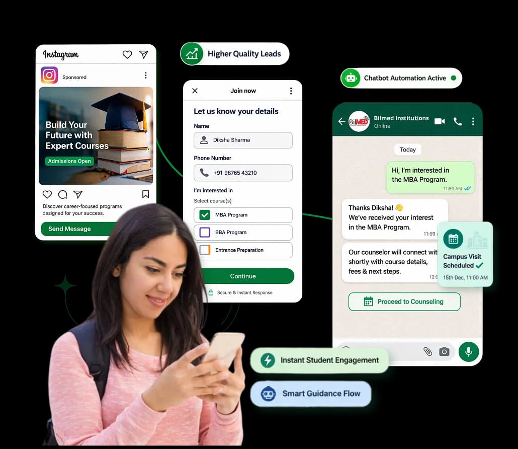 WhatsApp Business API for EdTech and Coaching