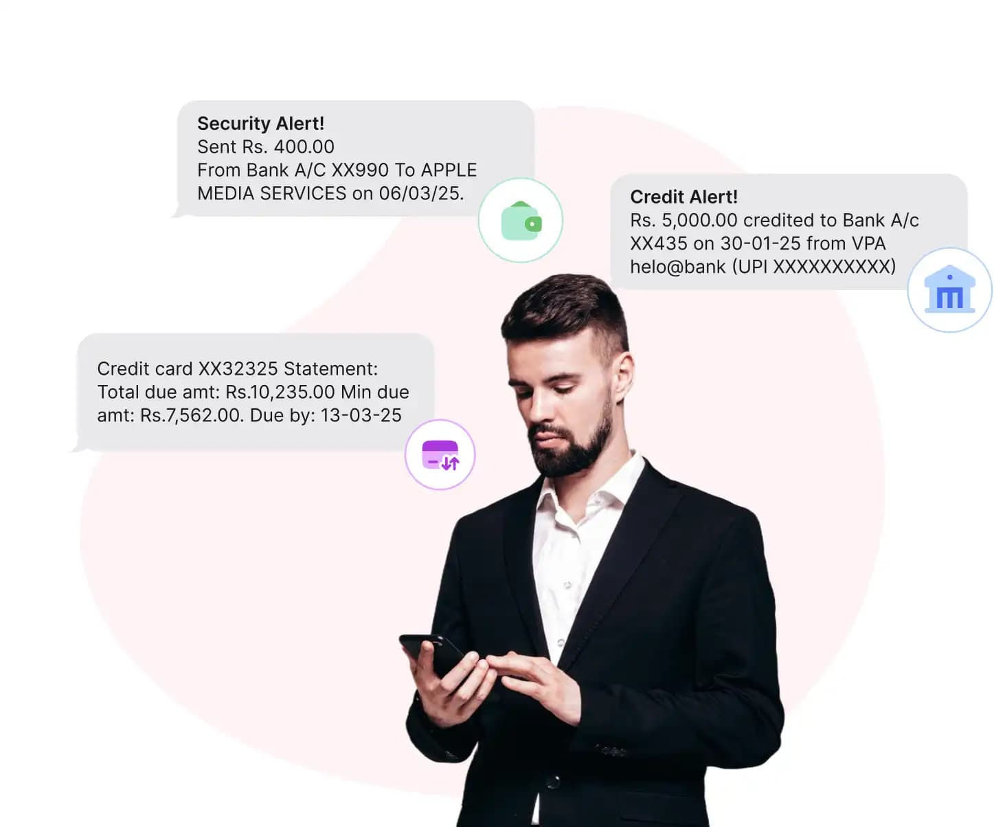 RCS verified sender anti-phishing protection for banking