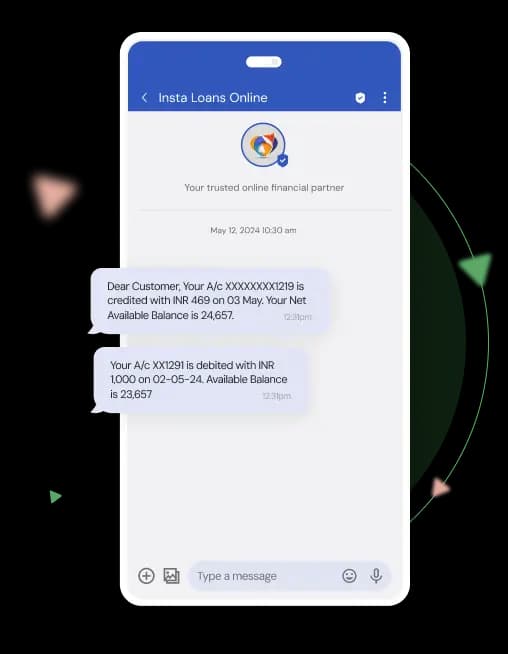 Banking messaging comparison- SMS vs RCS visual with verified sender