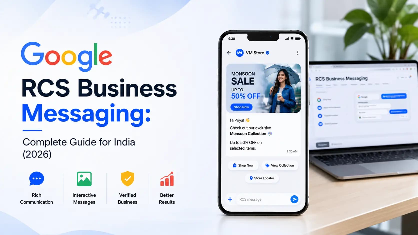 Google RCS Business Messaging: Complete Guide for India (2026)