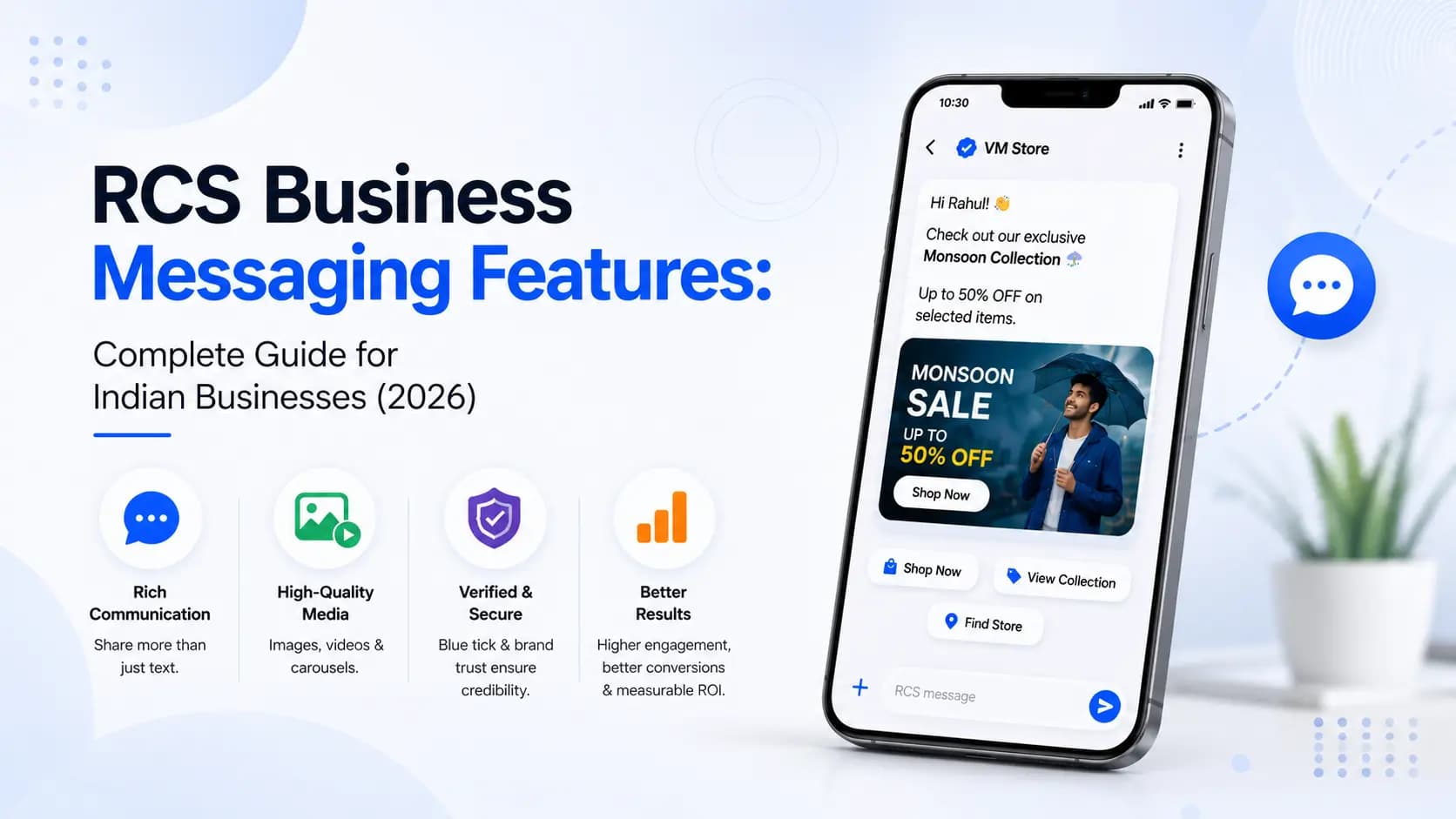 RCS Business Messaging Features: Complete Guide for Indian Businesses (2026)