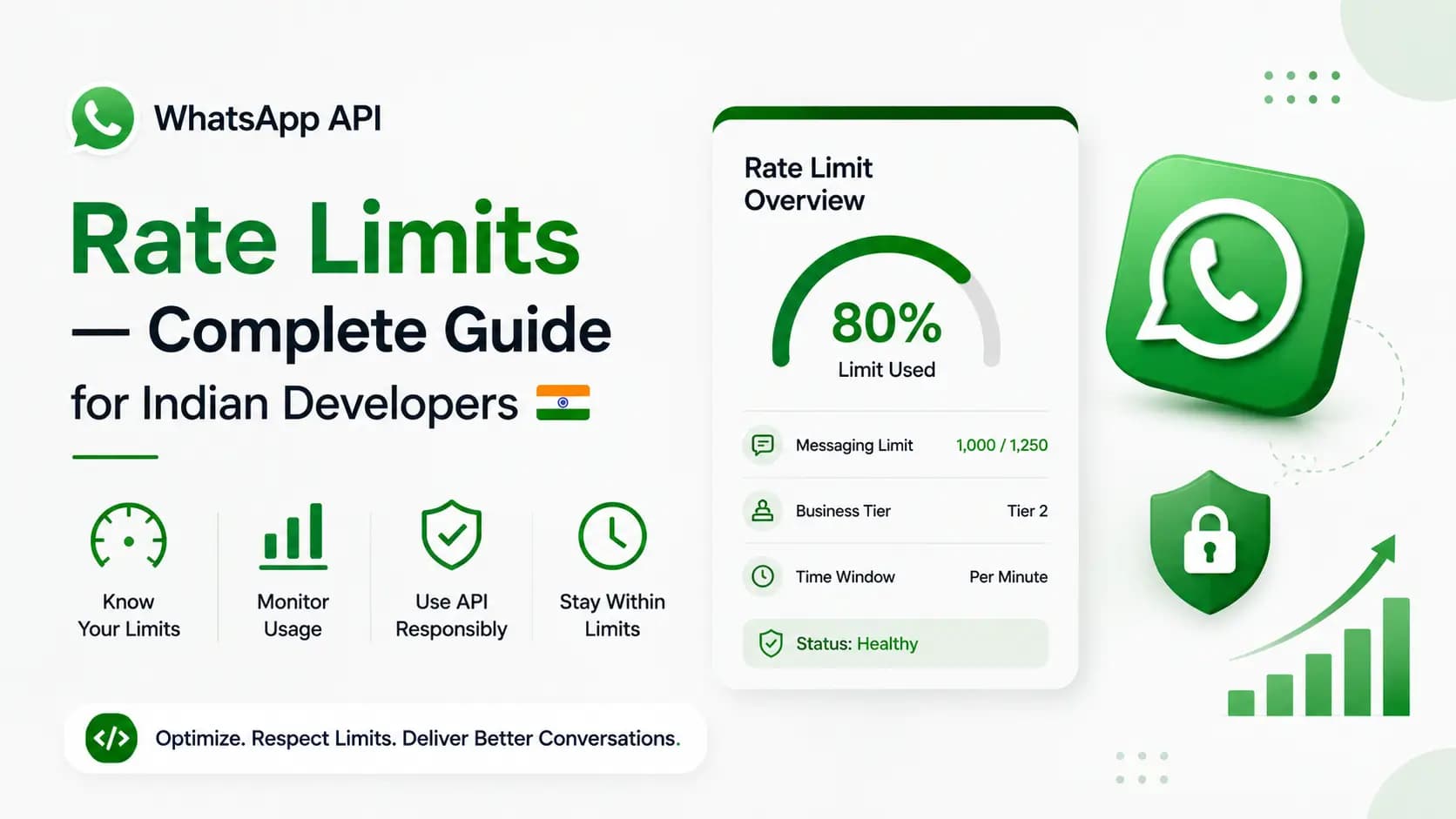 WhatsApp API Rate Limits- Complete Guide for Indian Developers