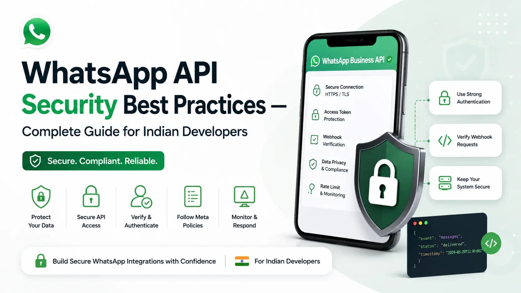 WhatsApp API Security Best Practices- Complete Guide for Indian Developers