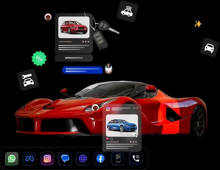 RCS messaging for automotive service reminders and test drive bookings