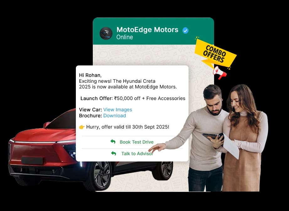 WhatsApp Business API for Manufacturing- dealer and distributor order communication on WhatsApp