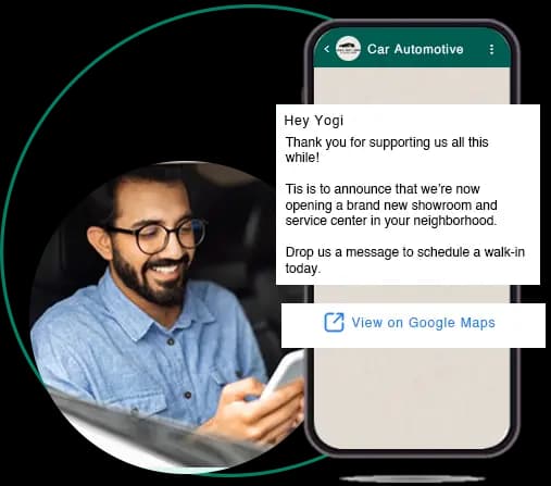 WhatsApp Business API for Automobile Dealers